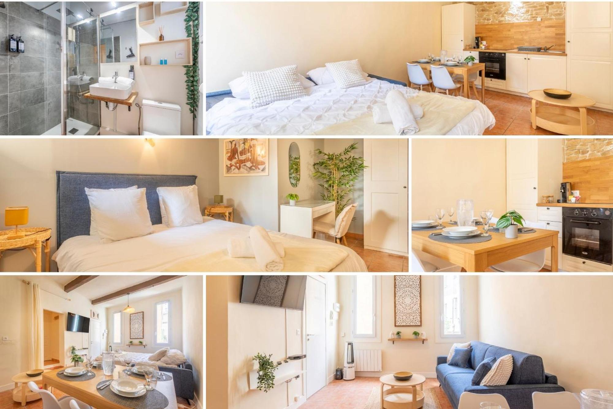 Le Petit Saint Esprit - Centre Ville - Calme - Lumineux - Fibre Aix-en-Provence Esterno foto