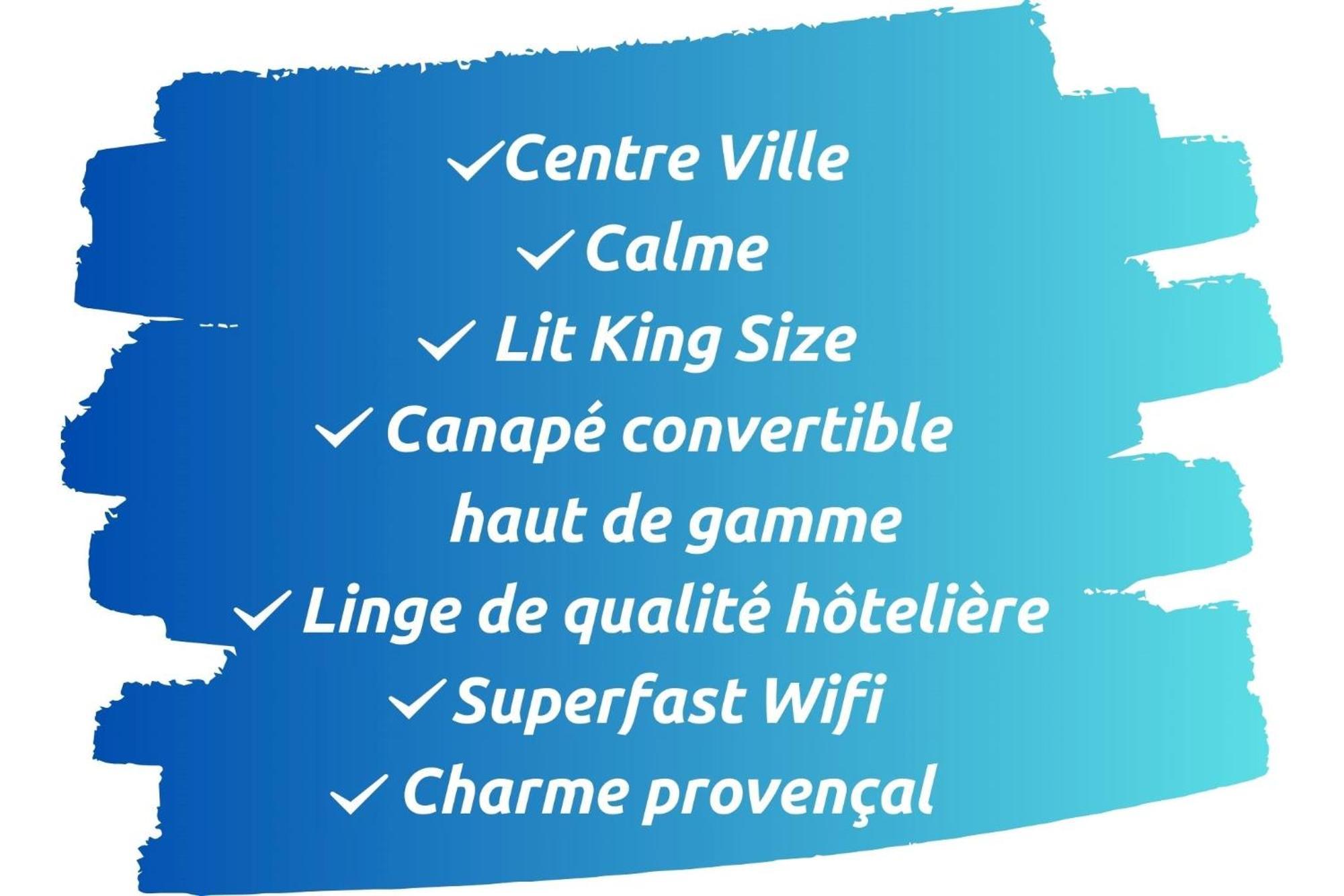 Le Petit Saint Esprit - Centre Ville - Calme - Lumineux - Fibre Aix-en-Provence Esterno foto